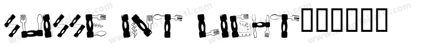 suisse int light字体转换